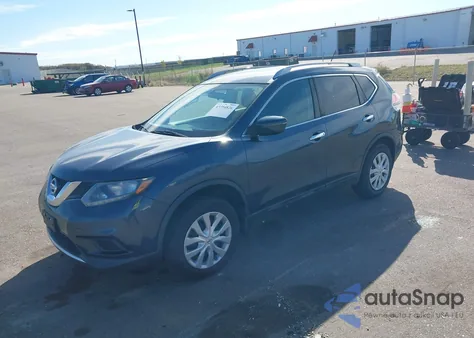 2016 Nissan Rogue S from USA, damaged, VIN 5N1AT2MMXGC769727